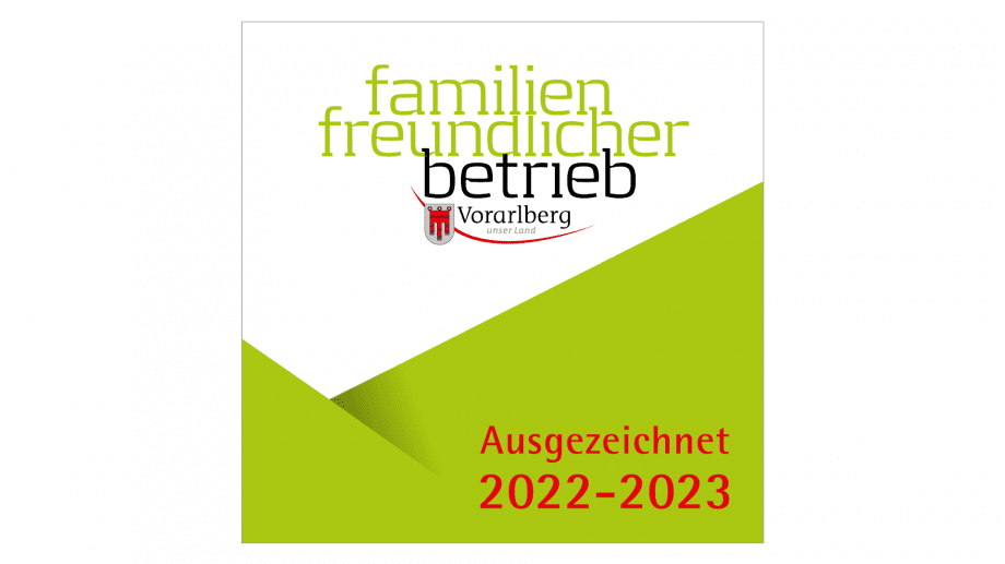Familienfreundlicher Betrieb 2022-2023 Dorfelektriker Mittelberger GmbH