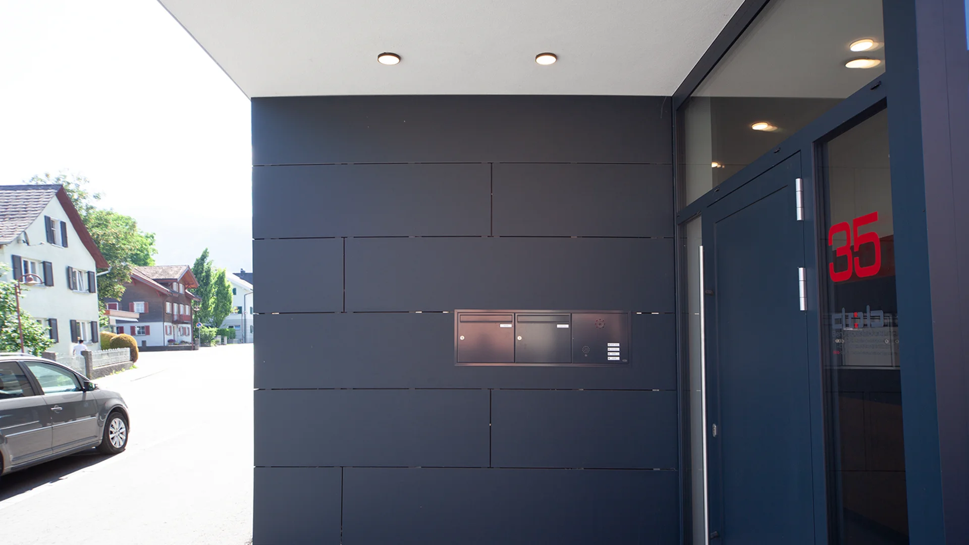 Außenbeleuchtung Spots in Götzis