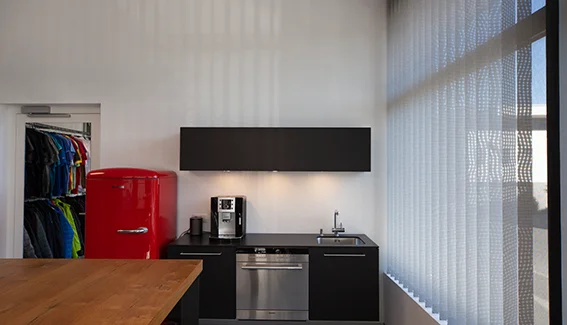 Küchenbeleuchtung im Büro