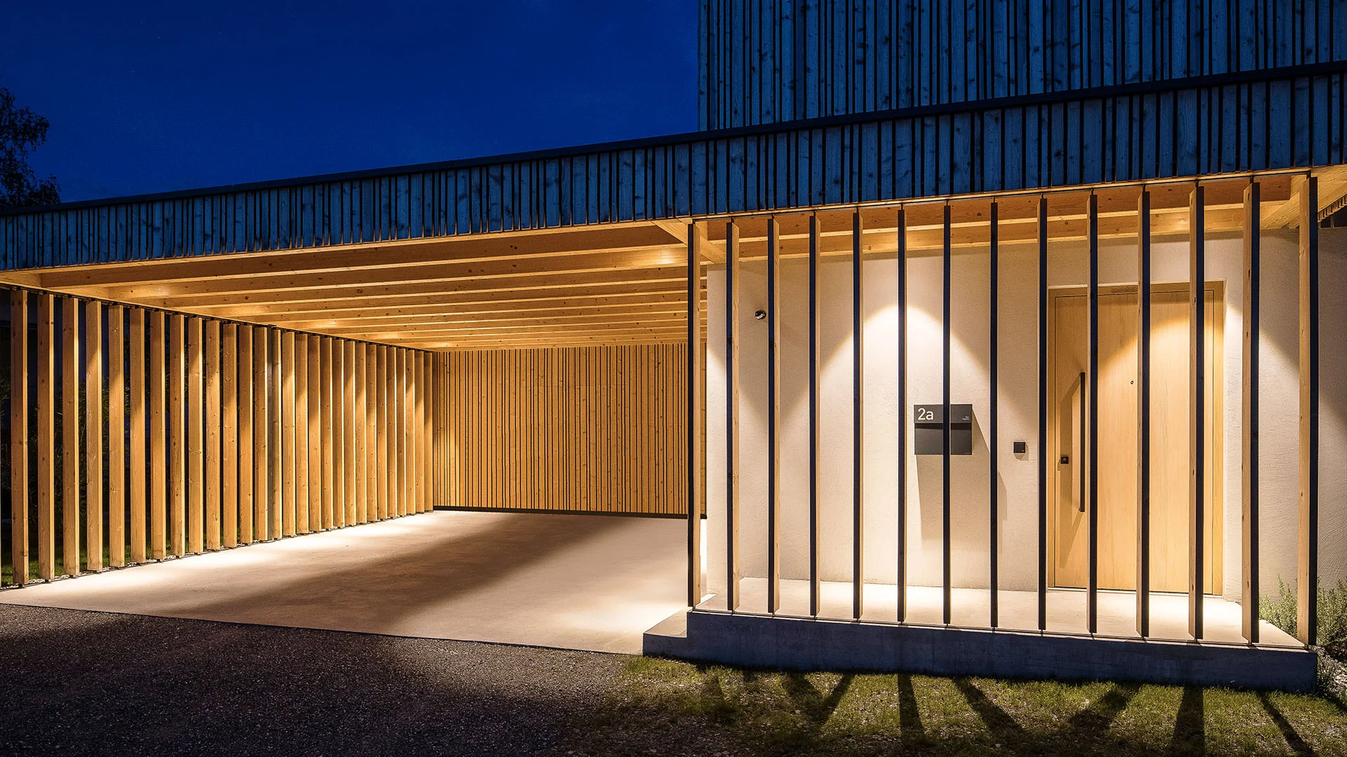 EFH Hohenems, Außenbeleuchtung