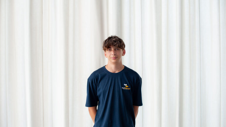 Lehrling Florian Schneider