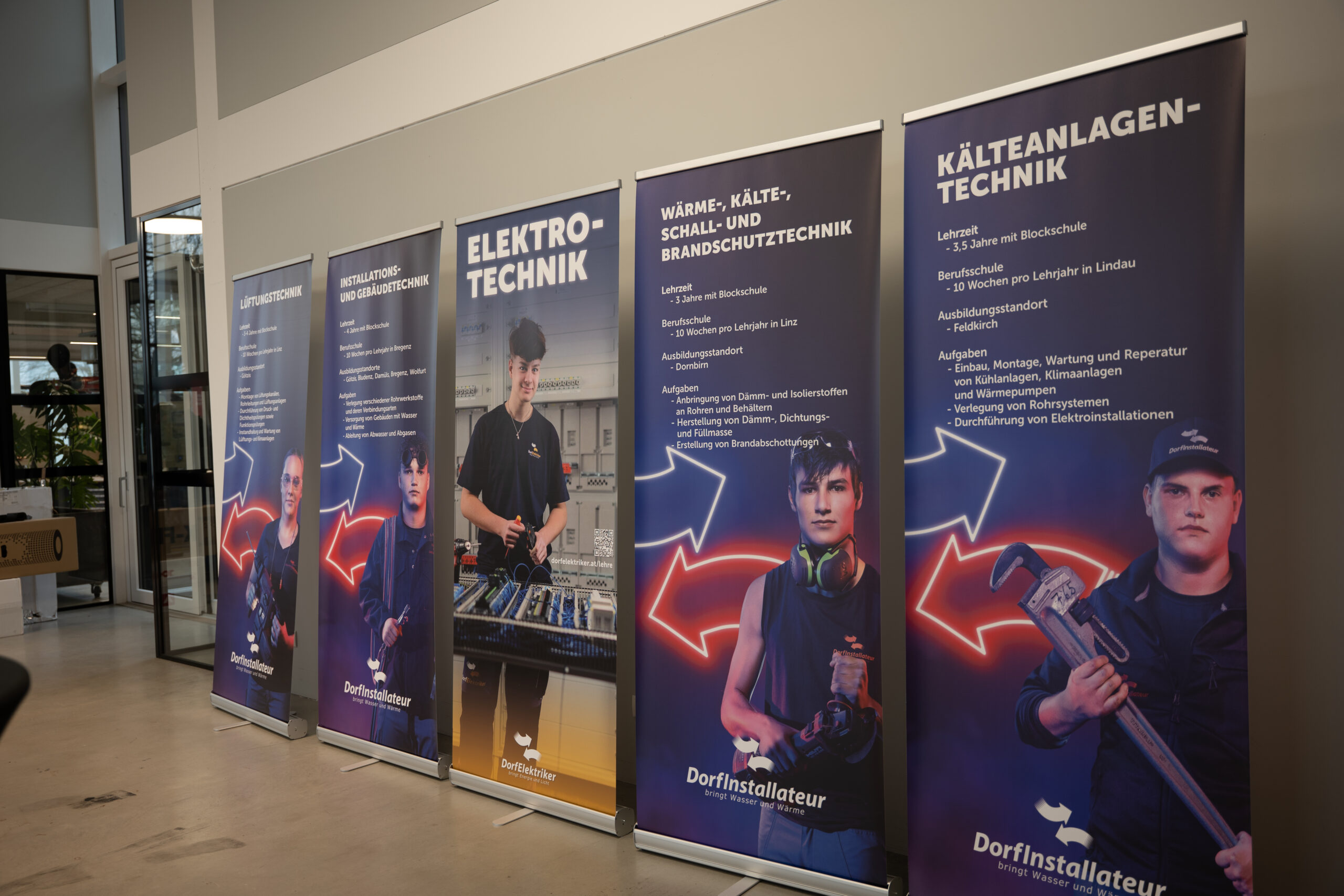 Tag Der Offenen Lernwerkstatt im Glashaus beim Dorfelektriker und Dorfinstallateur