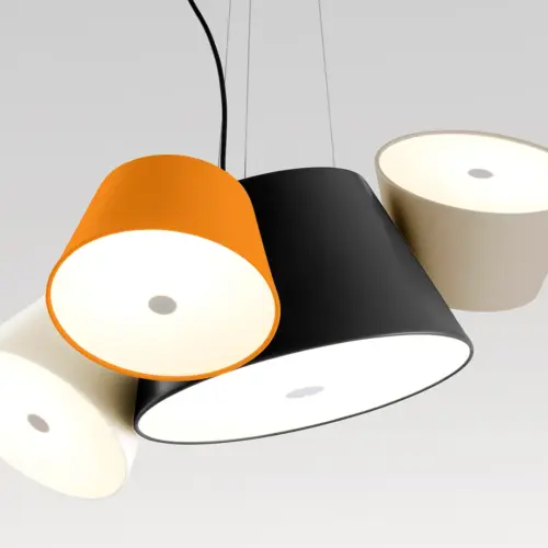 Beleuchtung beim Dorfelektriker im Lichtstudio von Conceptlicht. Auf dem Bild Beispielleichten von Marset tam tam