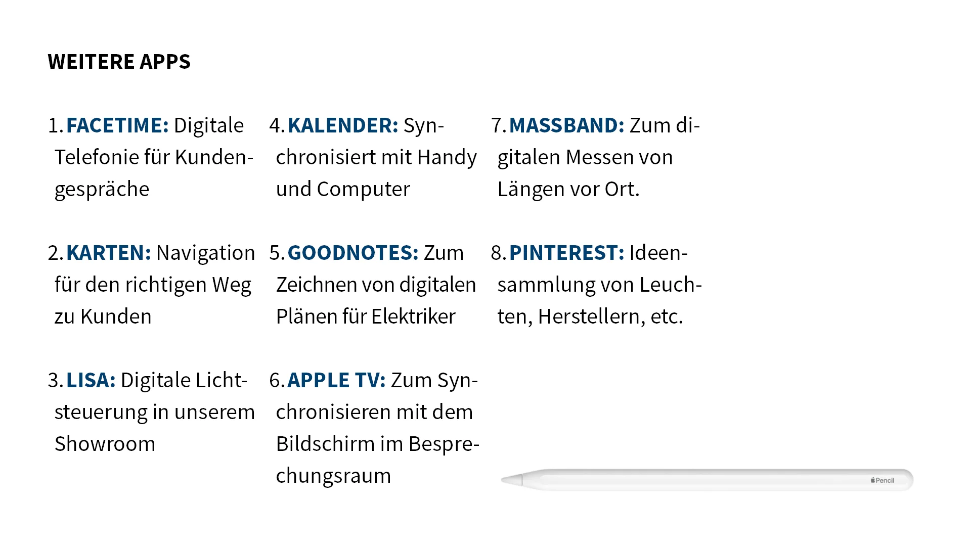 Digitales Arbeiten mit dem iPad