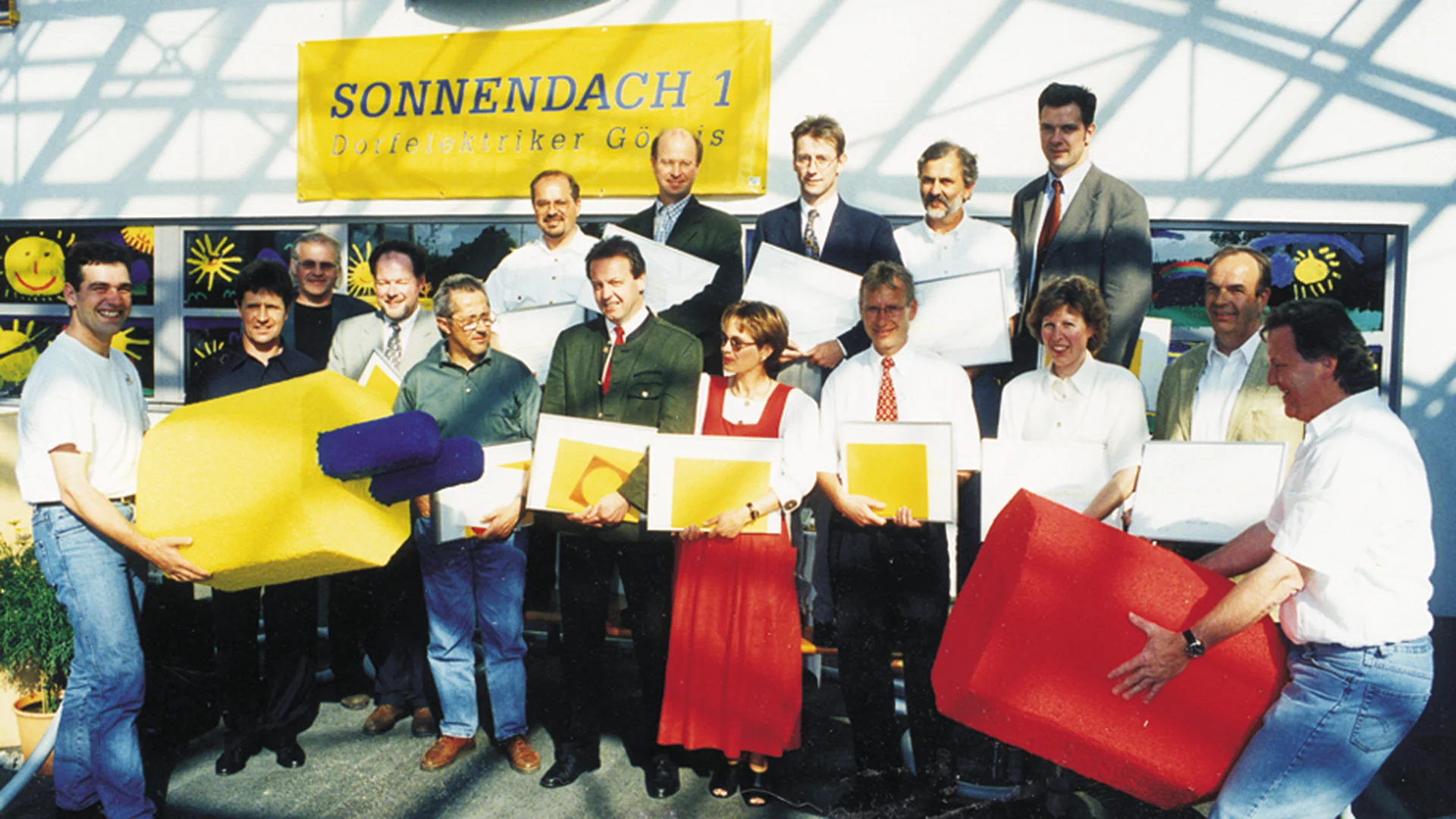 Geschichte Sonnendach Dorfelektriker und Dorfinstallateur