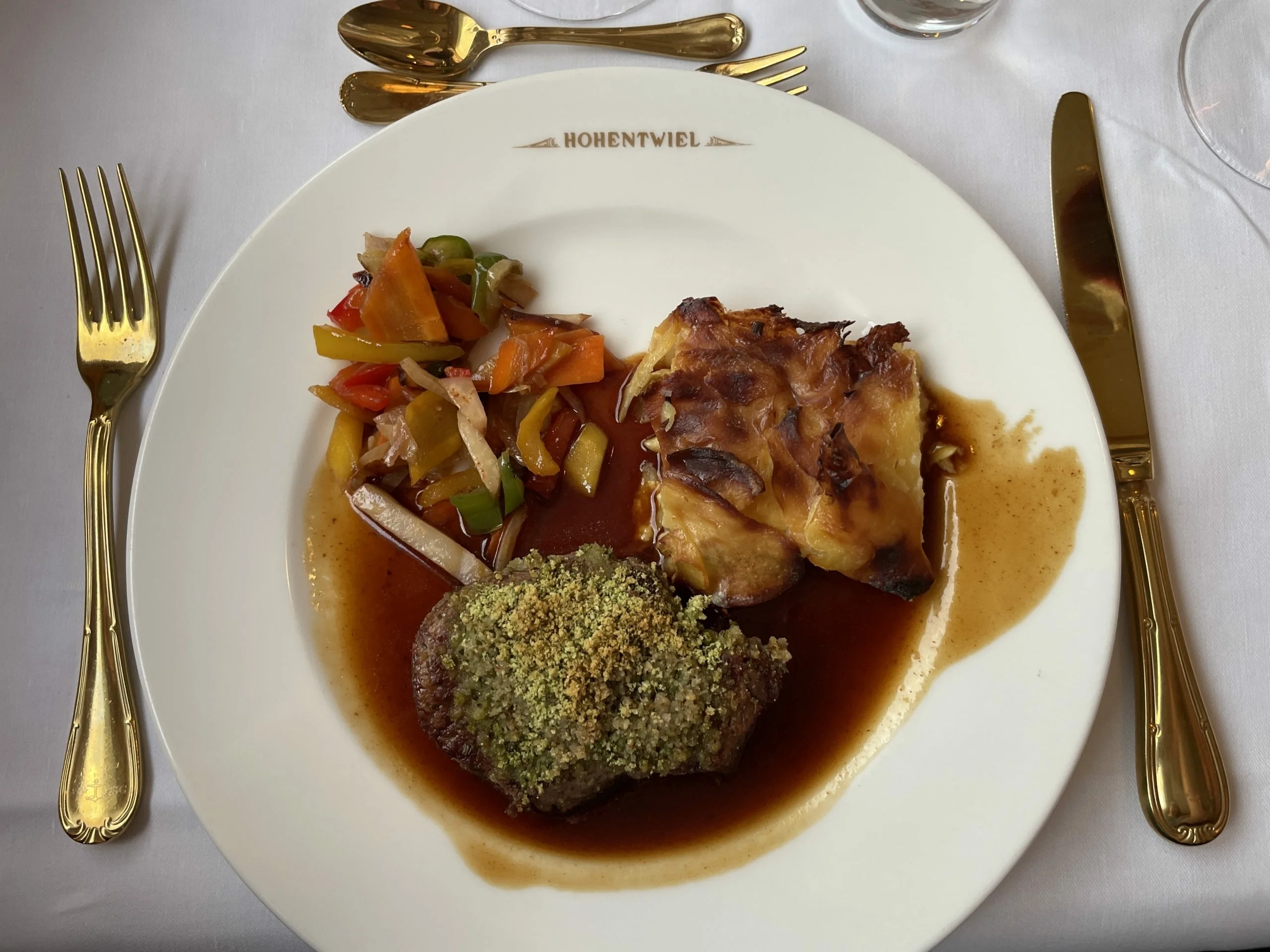 Jubiäumsausflug auf der Hohentwiel mit dem Dorfelektriker-Team