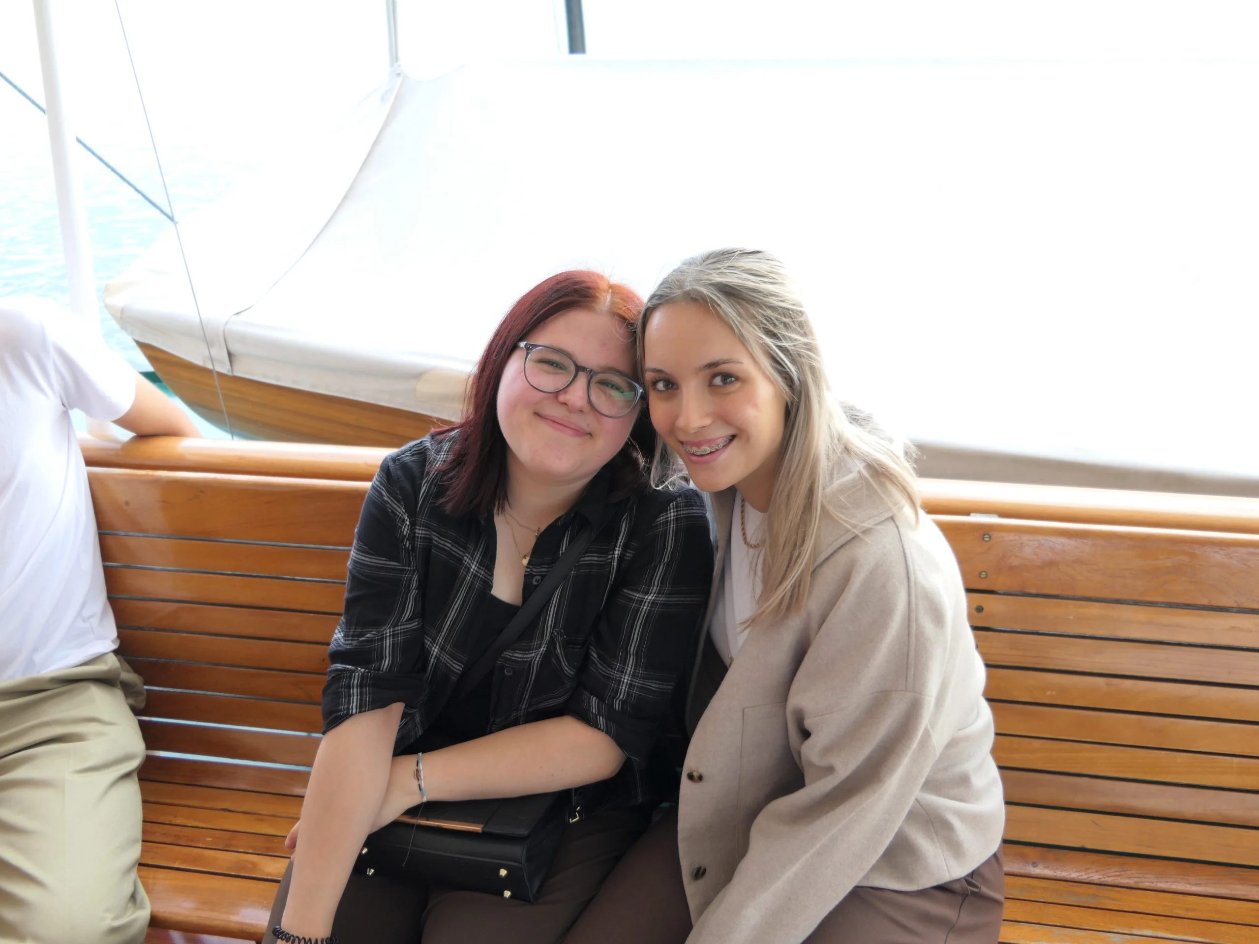 Jubiläumsauflug auf der Hohentwiel, Jeanine Lang und Marina Jakob